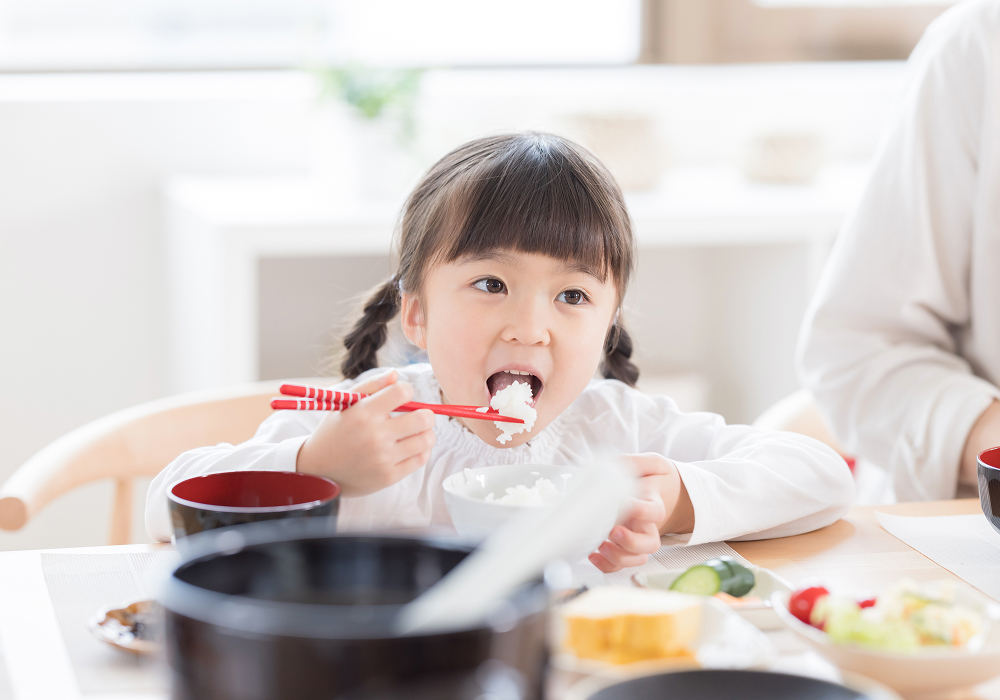規則正しい食習慣を身につける